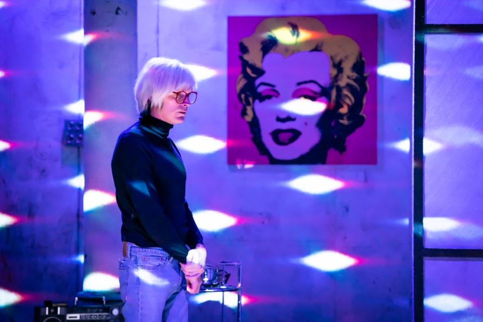 Paul Bettany as Andy Warhol (Marc Brenner)