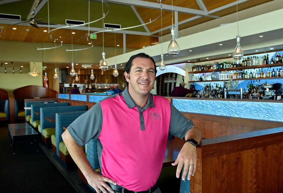 Justin Pachota is president of Venice Pier Group, which operates the restaurants Sharky's on the Pier, Fins at Sharky's and Snook Haven.