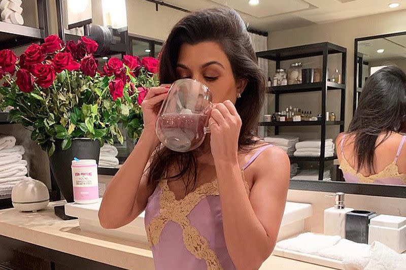 Kourtney: Evening Drink