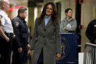 Donna Rotunno, attorney for Harvey Weinstein, arrives at court for his rape trial, in New York, Wednesday, Jan. 22, 2020. (AP Photo/Richard Drew)