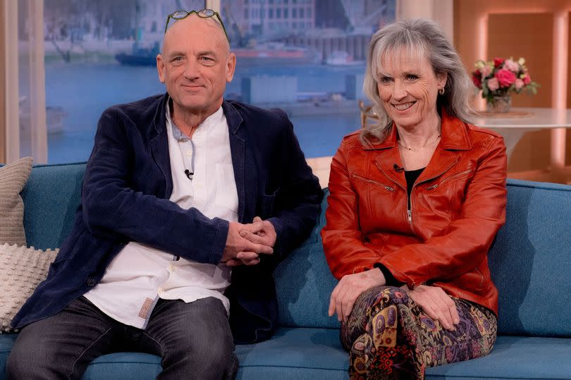 Steve Fletcher and Suzie Fletcher appear on This Morning