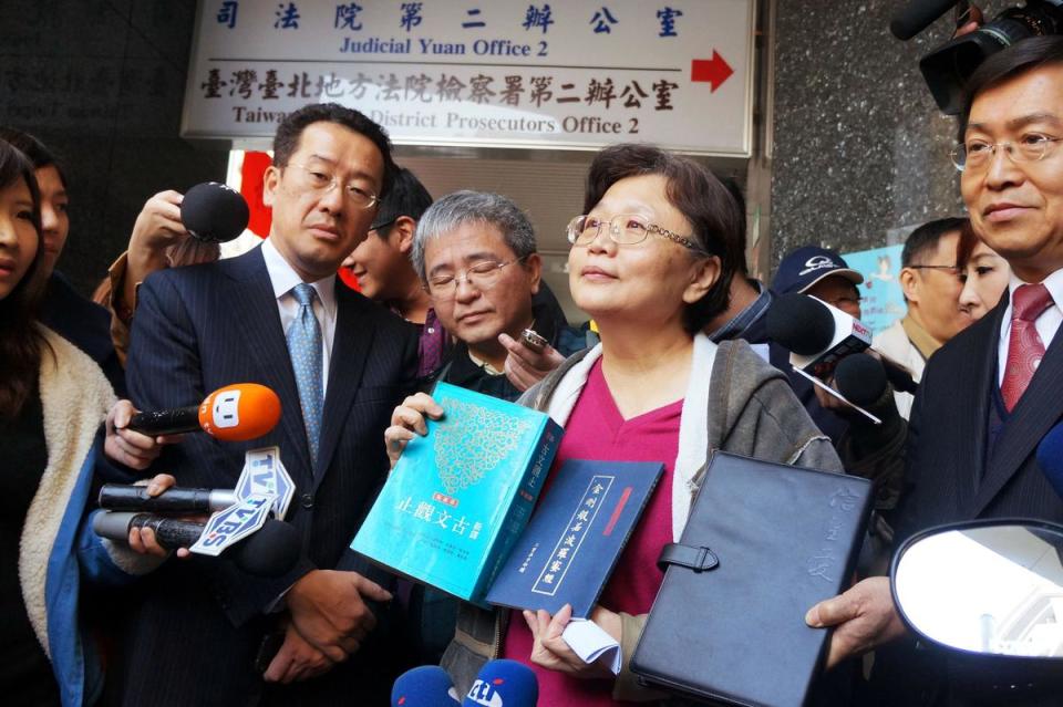前交通部長郭瑤琪遭依貪汙罪判刑8年確定，能否因陳師孟的調查而翻案令人關注。（中央社）