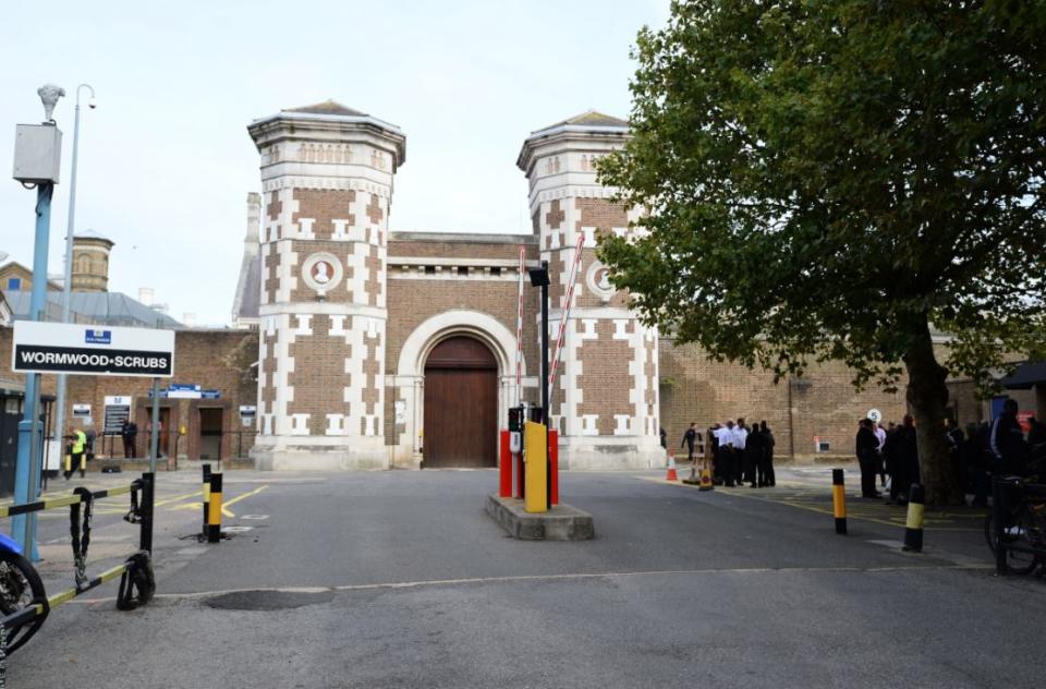 Wormwood Scrubs is another prison causing concern, said the government (PA)