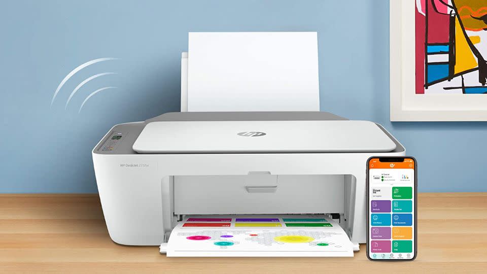 HP DeskJet 2755e Wireless Color All-in-One Printer - Amazon