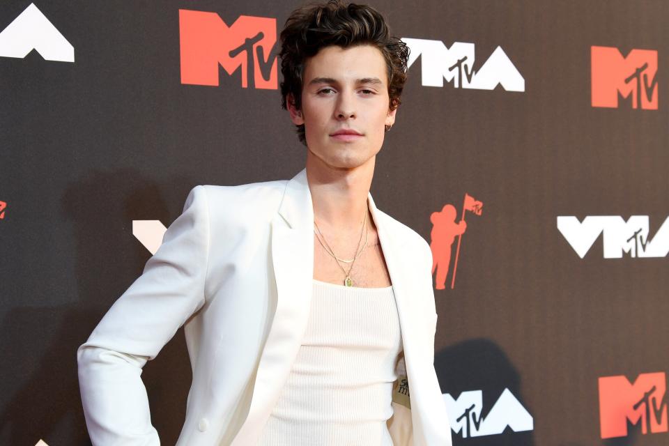 Shawn Mendes attends the 2021 MTV Video Music Awards at Barclays Center on September 12, 2021 in the Brooklyn borough of New York City.