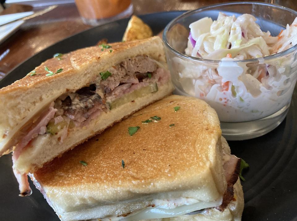 The Cubano sandwich at Riverside Kitchen & Bar, at 1030 Chair Road, Castle Hayne, N.C.