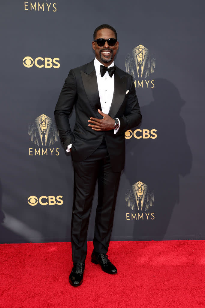 Sterling K. Brown attends the 73rd Primetime Emmy Awards on Sept. 19 at L.A. LIVE in Los Angeles. (Photo: Rich Fury/Getty Images)
