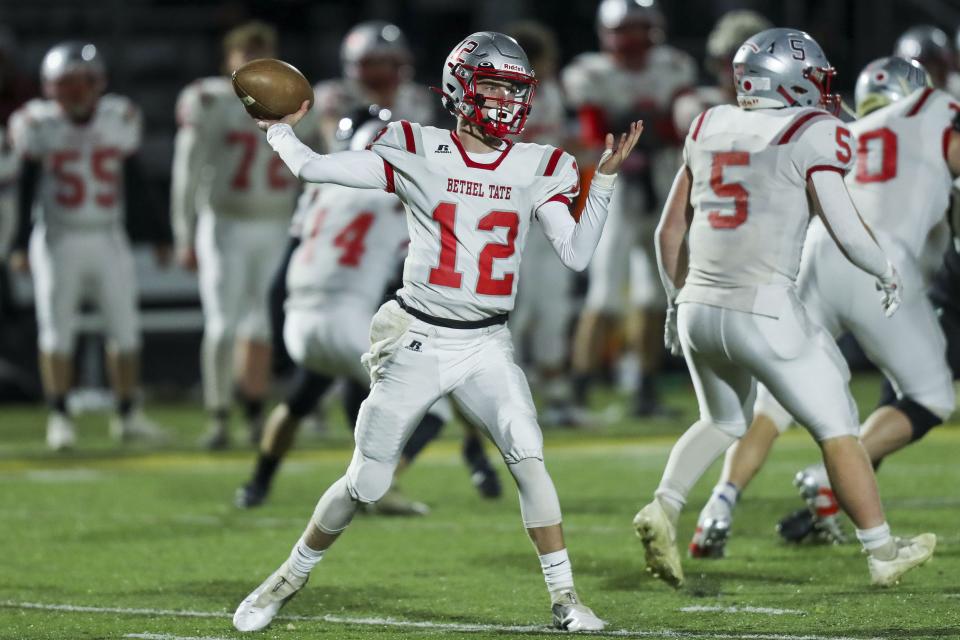 Bethel-Tate quarterback Cameron Snider is a big part of the Tiger offense, capable of throwing, running and kicking.