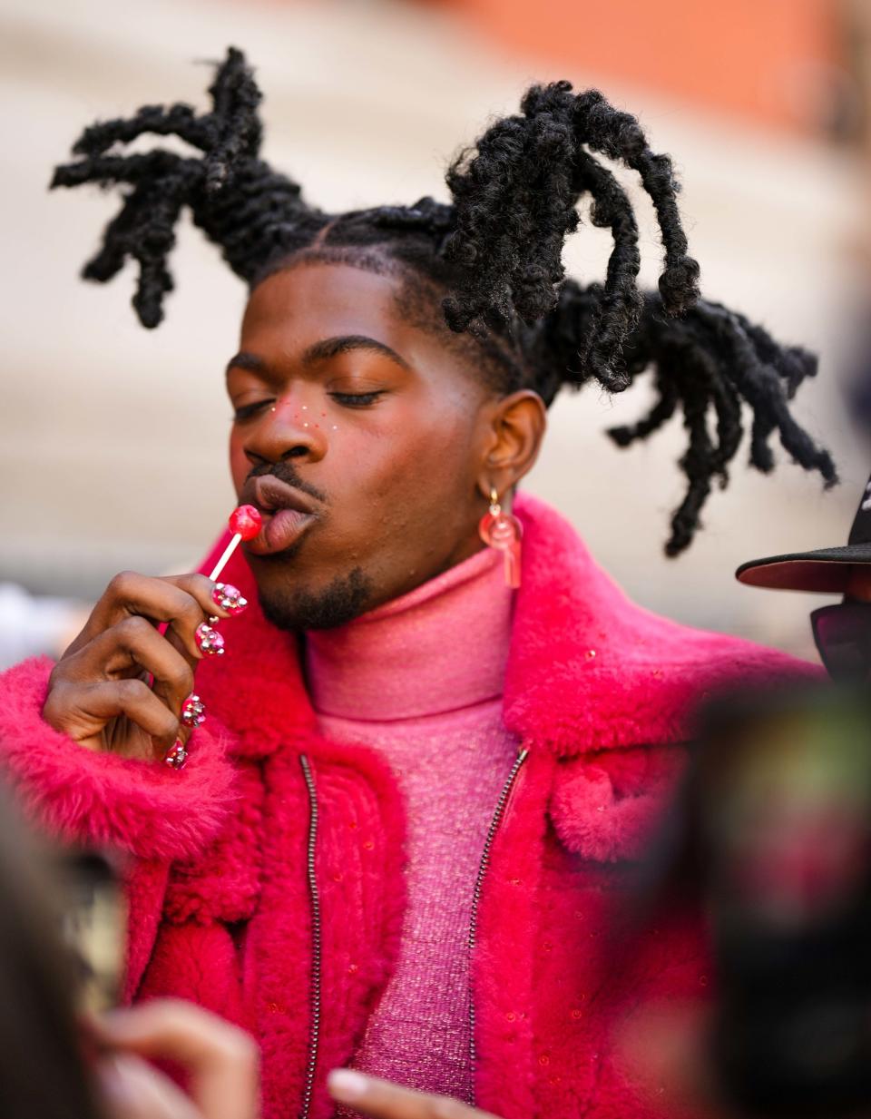 Closeup of Lil Nas X