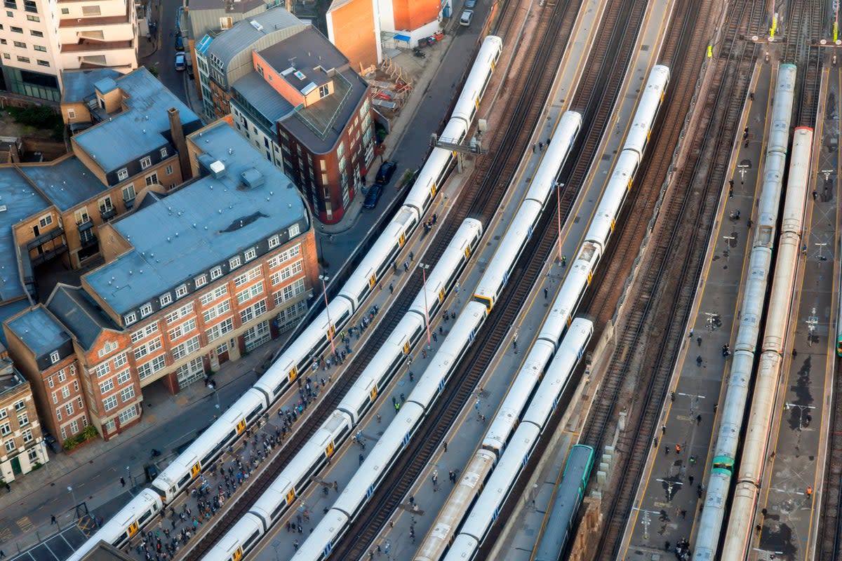 Problems with Trainline came as millions of people made their way to work  (Getty Images)