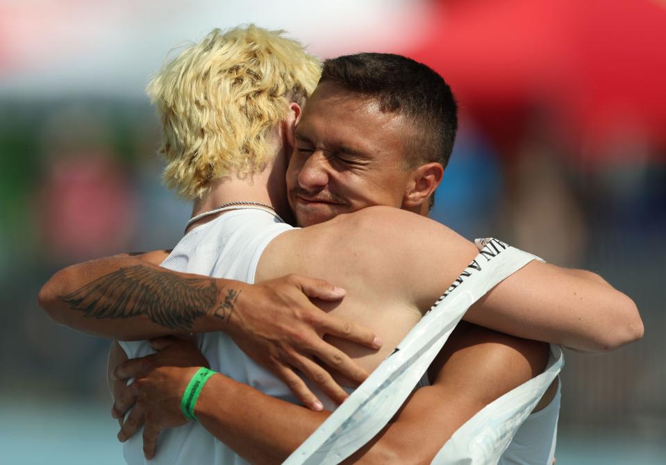 High School athletes gather at BYU in Provo to compete for the state track and field championships on Saturday, May 20, 2023. | Scott G Winterton, Deseret News