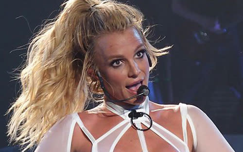 Britney Spears' Redskins Dress Is On Display In Vegas