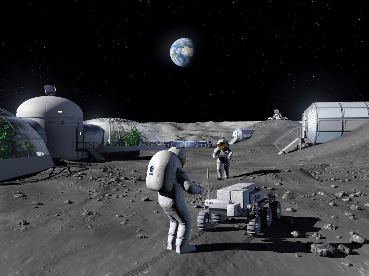 There is no global positioning system (GPS) on the moon.  NASA and the European Space Agency have to fix that before humans return in two years.