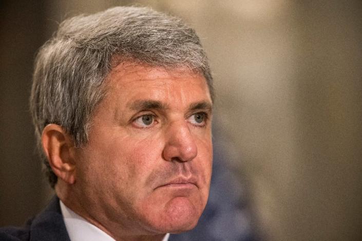 Representative Michael McCaul, Chairman of the House Committee on Homeland Security, leads a hearing on September 8, 2015 in New York (AFP Photo/Andrew Burton)