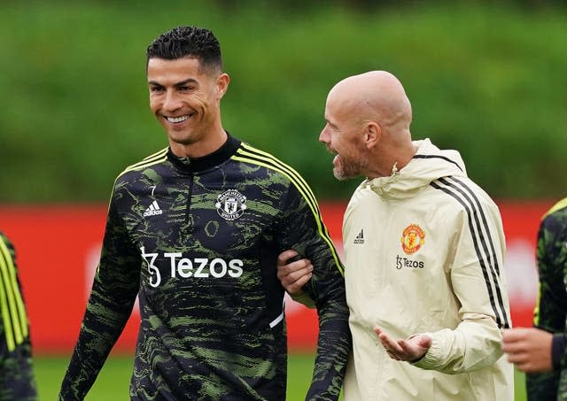 Ronaldo was dropped by Ten Hag