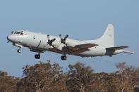 A Royal Australian Air Force AP-3C Orion takes off from RAAF Pearce Base in Perth, to join the search for the missing Malaysia Airlines flight MH370 on March 23, 2014