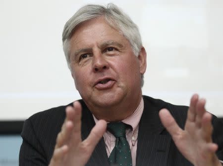 File photo: Pieter Feith addresses a news conference after a meeting of the International Steering Group for Kosovo in Vienna, July 2, 2012. REUTERS/Heinz-Peter Bader