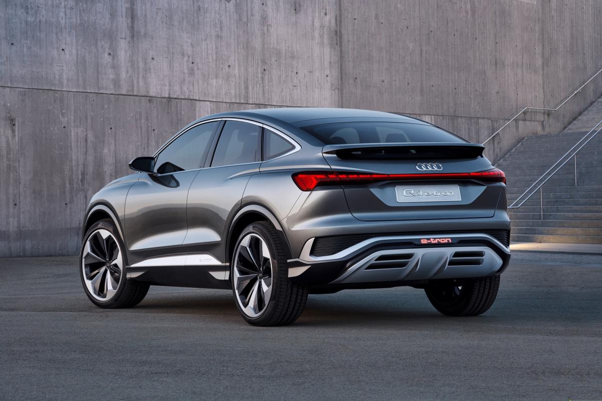 Audi's Q4 Sportback e-tron concept will go into production in 2021