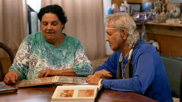 PHOTO: Edison and Elizabeth Dardar have no plans on leaving Isle de Jean Charles. (ABC News)