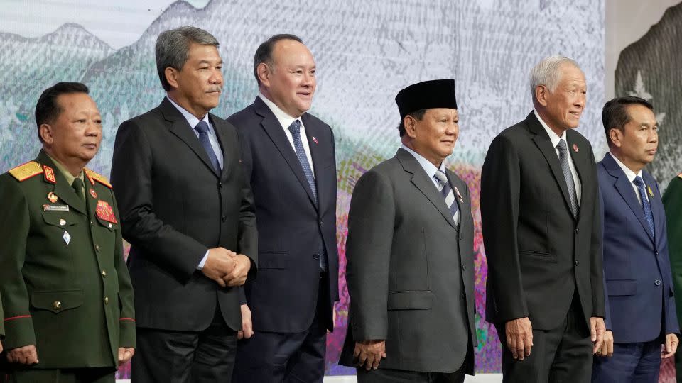 Prabowo has represented Indonesia both globally and in the region, at several high profile meetings and security summits. - Dita Alangkara/AFP/Getty Images