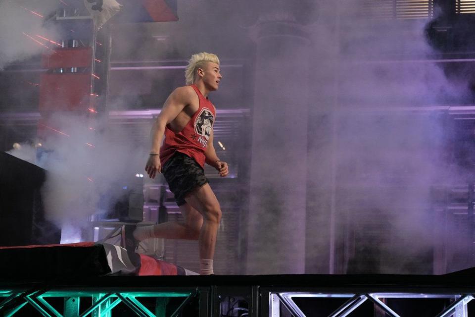 Kai Beckstrand competes on Season 15 of “American Ninja Warrior.” | Elizabeth Morris, NBC