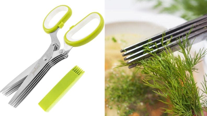 Cutting herbs have never been easier.