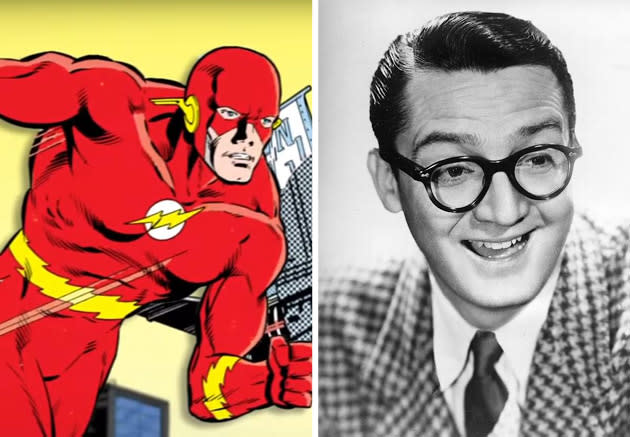 <p>Bei dem Namen von The Flash, Barry Allen, soll es sich um eine Kombination zweier realer Figuren handeln: “Tonight Show”-Gastgeber Steve Allen (Bild) und Moderator Barry Gray. (Bild-Copyright: DC Entertainment/YouTube/ AP Photo) </p>