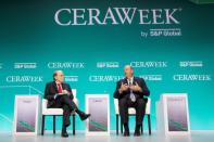 Ryan Lance at the CERAWeek energy conference 2022