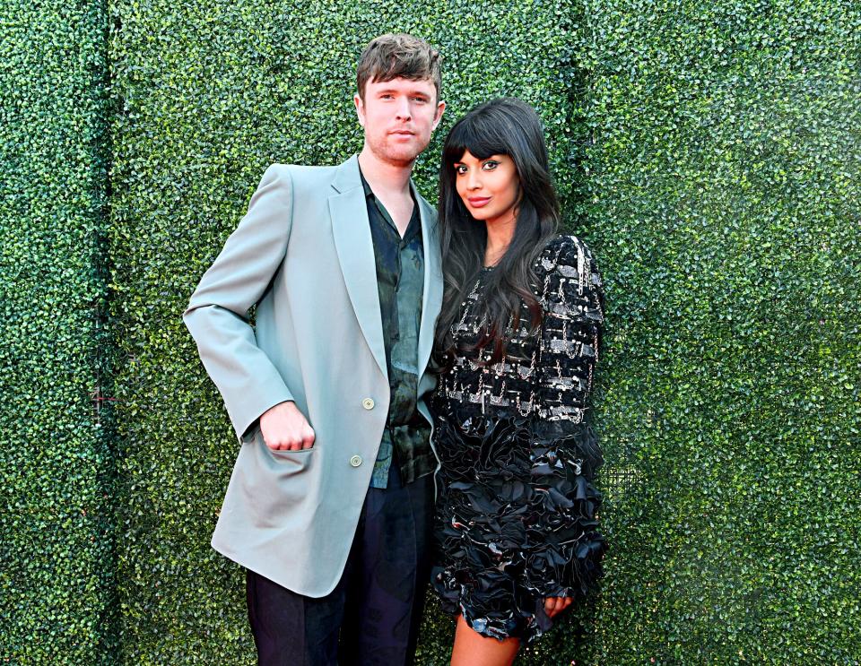 James Blake and Jameela Jamil