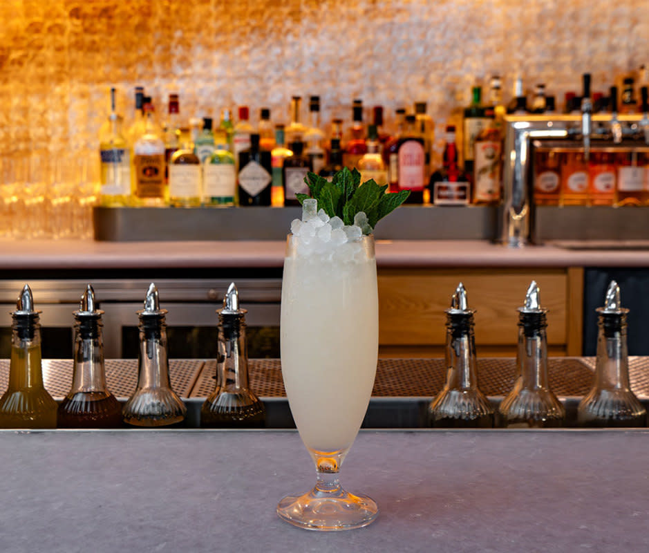 <p>Ken Goodman</p><p>“An all-season drink—either cooling you down in the summer or providing escapism in the winter, Pressure Sensitive is always a banger," says Max Green, beverage director of Hospitality Department at New York City’s <a href="https://www.pointsevennyc.com/" rel="nofollow noopener" target="_blank" data-ylk="slk:Point Seven;elm:context_link;itc:0;sec:content-canvas" class="link ">Point Seven</a>. "<a href="https://clicks.trx-hub.com/xid/arena_0b263_mensjournal?event_type=click&q=https%3A%2F%2Fgo.skimresources.com%2F%3Fid%3D106246X1712071%26xs%3D1%26xcust%3DMj-besttequilacocktails-aclausen-0224%26url%3Dhttps%3A%2F%2Fwww.caskers.com%2Flalo-blanco-tequila%2F&p=https%3A%2F%2Fwww.mensjournal.com%2Ffood-drink%2Ftequila-cocktails%3Fpartner%3Dyahoo&ContentId=ci02d58db58000278d&author=Austa%20Somvichian-Clausen&page_type=Article%20Page&partner=yahoo&section=reposado%20tequila&site_id=cs02b334a3f0002583&mc=www.mensjournal.com" rel="nofollow noopener" target="_blank" data-ylk="slk:Lalo Blanco Tequila;elm:context_link;itc:0;sec:content-canvas" class="link ">Lalo Blanco Tequila</a>, velvet falernum, lime, and orgeat pair beautifully to create this Mai Tai-inspired drink." Thai bitters adds notes of green chili and baking spice, turning an otherwise simple tequila cocktail into something that tastes more complex.</p>Ingredients<ul><li>2 dashes Thai bitters, like <a href="https://clicks.trx-hub.com/xid/arena_0b263_mensjournal?event_type=click&q=https%3A%2F%2Fwww.amazon.com%2FBitter-End-Thai-Cocktail-Bitters%2Fdp%2FB004N6P4AI%3FlinkCode%3Dll1%26tag%3Dmj-yahoo-0001-20%26linkId%3D9017ad3db2c0e3559188f489b5019f33%26language%3Den_US%26ref_%3Das_li_ss_tl&p=https%3A%2F%2Fwww.mensjournal.com%2Ffood-drink%2Ftequila-cocktails%3Fpartner%3Dyahoo&ContentId=ci02d58db58000278d&author=Austa%20Somvichian-Clausen&page_type=Article%20Page&partner=yahoo&section=reposado%20tequila&site_id=cs02b334a3f0002583&mc=www.mensjournal.com" rel="nofollow noopener" target="_blank" data-ylk="slk:The Bitter End Thai Bitters;elm:context_link;itc:0;sec:content-canvas" class="link ">The Bitter End Thai Bitters</a></li><li>0.75 oz lime </li><li>0.75 oz orgeat, like <a href="https://clicks.trx-hub.com/xid/arena_0b263_mensjournal?event_type=click&q=https%3A%2F%2Fwww.amazon.com%2FLiber-Co-Almond-Orgeat-Syrup%2Fdp%2FB01MXUHZJS%3FlinkCode%3Dll1%26tag%3Dmj-yahoo-0001-20%26linkId%3Dc792c8e2a9996f8df883fdf11f30a3cf%26language%3Den_US%26ref_%3Das_li_ss_tl&p=https%3A%2F%2Fwww.mensjournal.com%2Ffood-drink%2Ftequila-cocktails%3Fpartner%3Dyahoo&ContentId=ci02d58db58000278d&author=Austa%20Somvichian-Clausen&page_type=Article%20Page&partner=yahoo&section=reposado%20tequila&site_id=cs02b334a3f0002583&mc=www.mensjournal.com" rel="nofollow noopener" target="_blank" data-ylk="slk:Liber & Co. Almond Orgeat Syrup;elm:context_link;itc:0;sec:content-canvas" class="link ">Liber & Co. Almond Orgeat Syrup</a></li><li>0.5 oz falernum, like <a href="https://dandm.com/john-d-taylor-s-velvet-falernum-liqueur.html" rel="nofollow noopener" target="_blank" data-ylk="slk:John D. Taylor's Velvet Falernum Liqueur;elm:context_link;itc:0;sec:content-canvas" class="link ">John D. Taylor's Velvet Falernum Liqueur</a></li><li>1.5 oz <a href="https://clicks.trx-hub.com/xid/arena_0b263_mensjournal?event_type=click&q=https%3A%2F%2Fgo.skimresources.com%3Fid%3D106246X1712071%26xs%3D1%26xcust%3DMj-besttequilacocktails-aclausen-0224%26url%3Dhttps%3A%2F%2Fwww.caskers.com%2Flalo-blanco-tequila%2F&p=https%3A%2F%2Fwww.mensjournal.com%2Ffood-drink%2Ftequila-cocktails%3Fpartner%3Dyahoo&ContentId=ci02d58db58000278d&author=Austa%20Somvichian-Clausen&page_type=Article%20Page&partner=yahoo&section=reposado%20tequila&site_id=cs02b334a3f0002583&mc=www.mensjournal.com" rel="nofollow noopener" target="_blank" data-ylk="slk:Lalo Blanco Tequila;elm:context_link;itc:0;sec:content-canvas" class="link ">Lalo Blanco Tequila</a></li><li>Mint, for garnish</li></ul>Instructions<ol><li>Add all ingredients to a shaker with two cubes of ice.</li><li>Shake until ice is melted.</li><li>Pour into a footed pilsner glass over crushed ice.</li><li>Garnish with a mint bouquet.</li></ol>