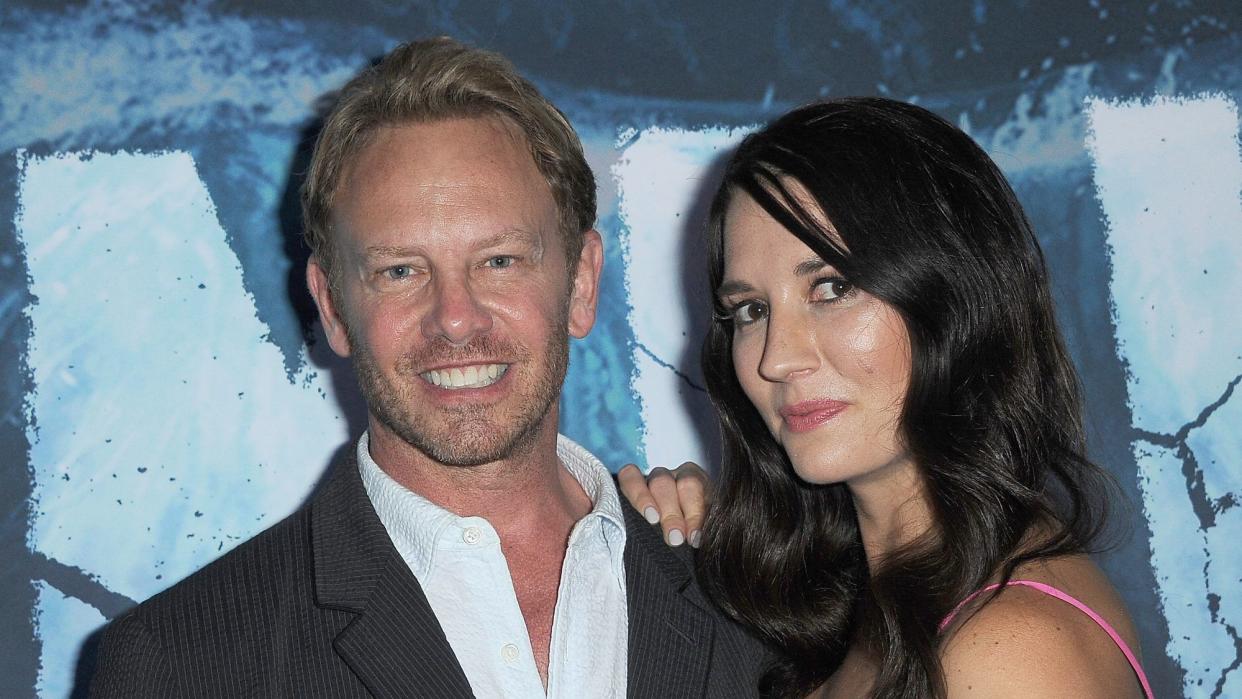 Ian Ziering and Erin Ziering