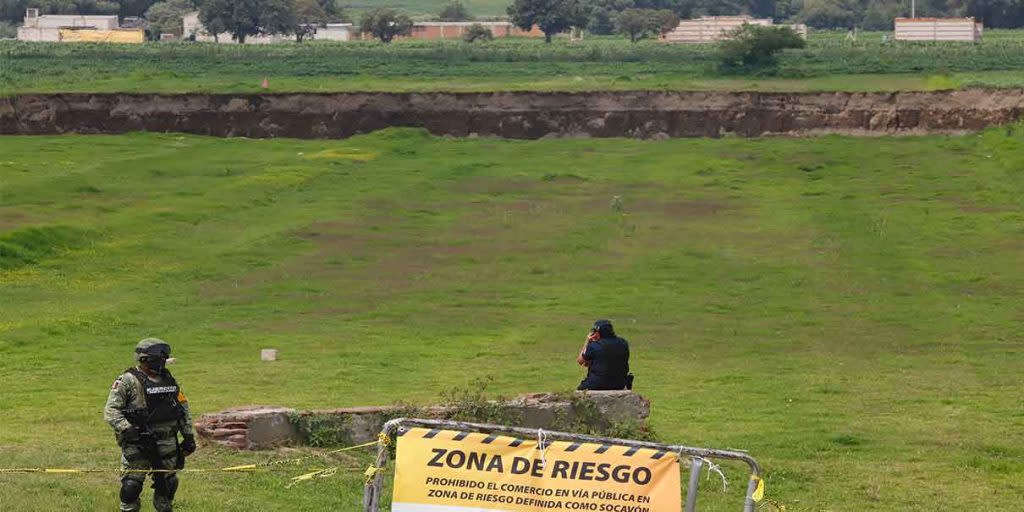 Familia afectada por socavón rechaza terrenos ofrecidos