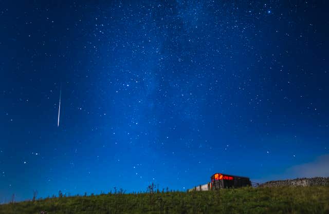 Perseid meteor shower