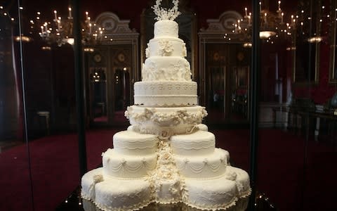 Royal wedding cake - Credit: Getty Images