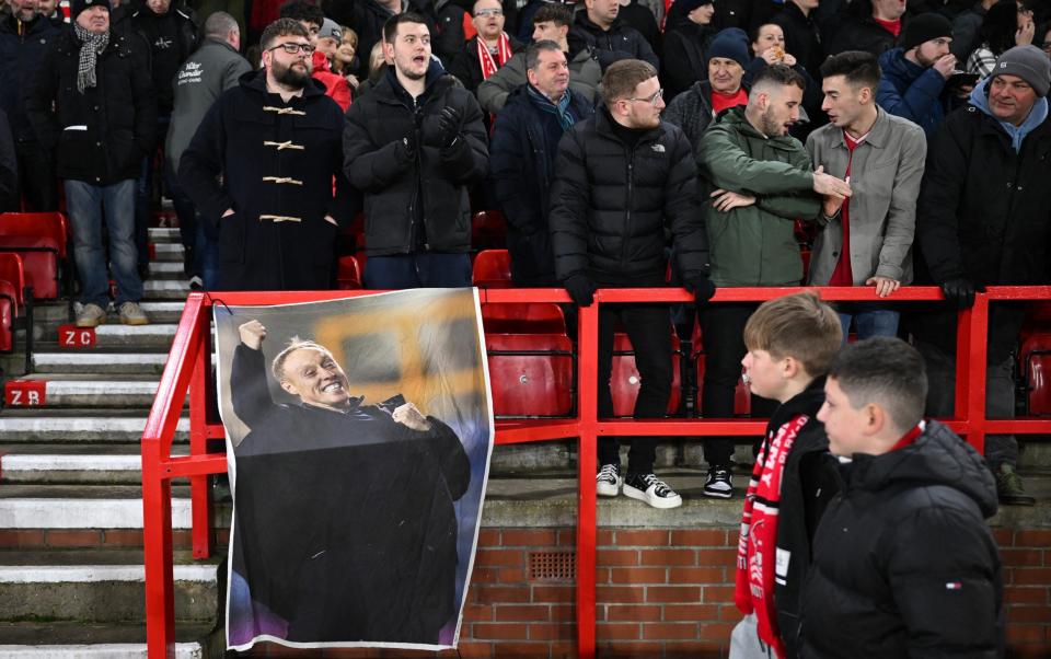 Steve Cooper was popular with Nottingham Forest's fans