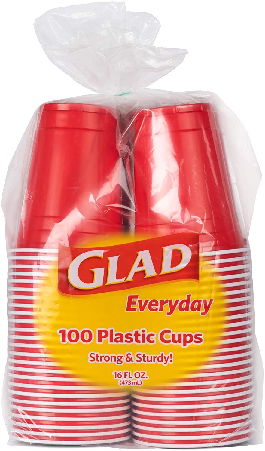 Glad Everyday Disposable Plastic Cups