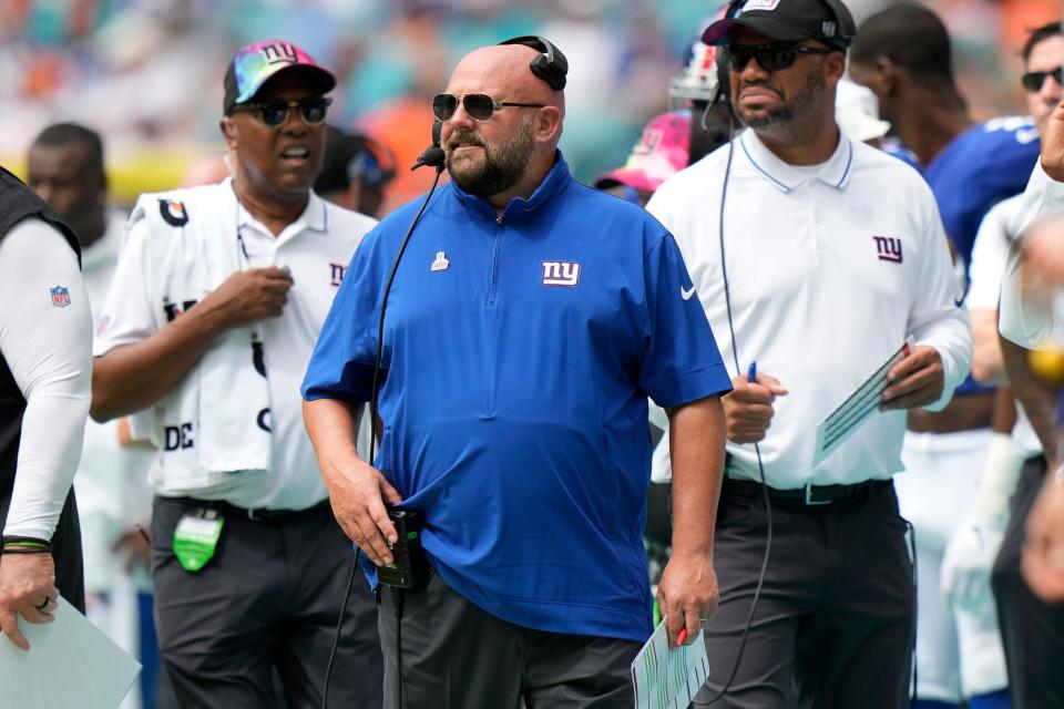 Brian Daboll's Giants are off to a terrible start, and now they must face the Bills in Buffalo Sunday night.