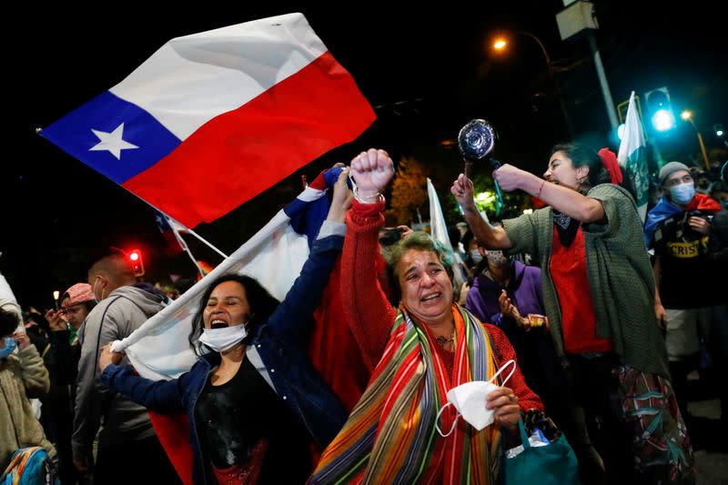 Referendum on a new Chilean constitution, in Valparaiso