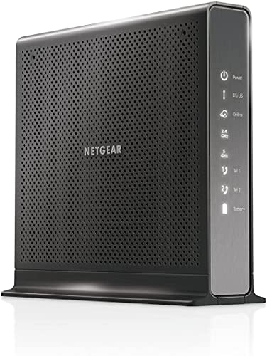 NETGEAR Nighthawk Cable Modem WiFi Router Combo with Voice C7100V -  Supports Xfinity Cable & V…