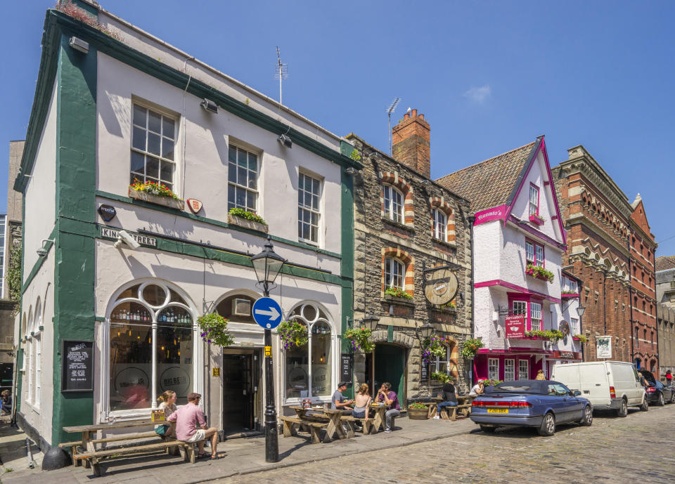 King Street in the historic centre of Bristol  [Photo: Getty]