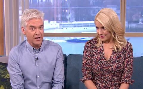 Phillip Schofield and Holly Willoughby