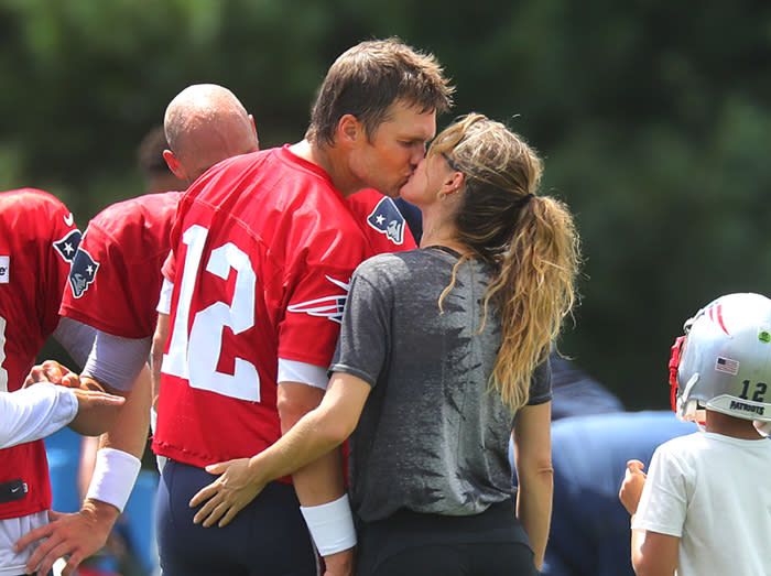 Gisele Bündchen y Tom Brady 