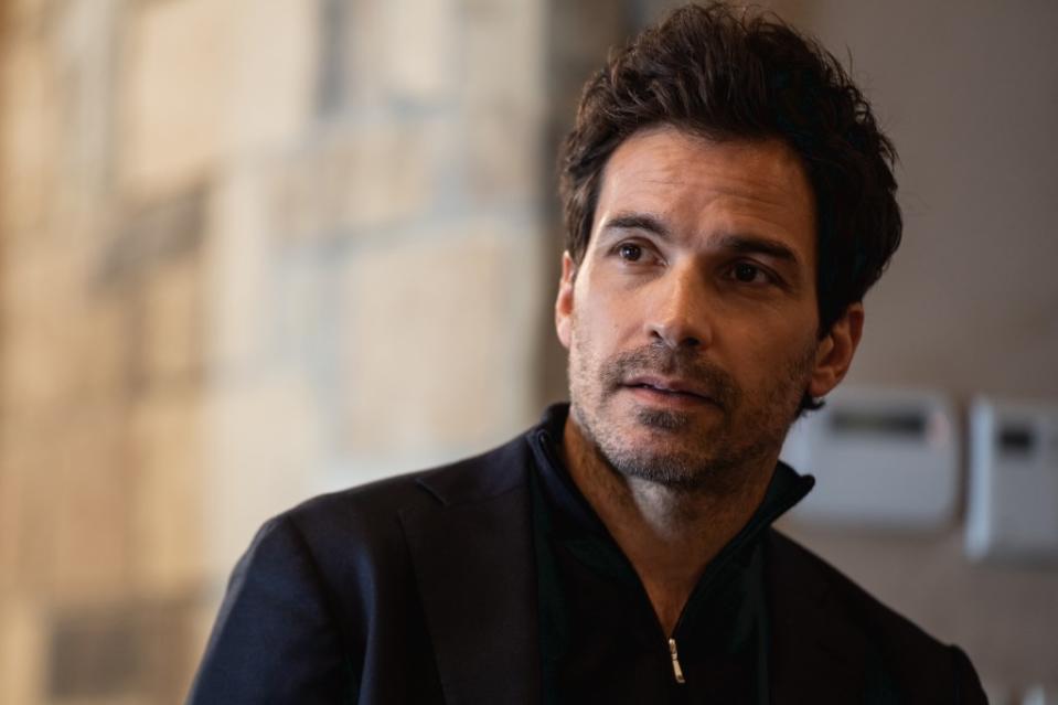 Santiago Cabrera as the menacing family man Jorge Sanchez on “The Cleaning Lady.” FOX