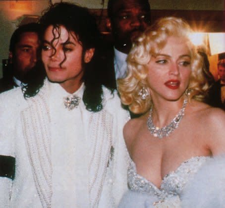 Michael Jackson and Madonna