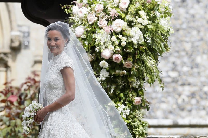 英國凱特王妃的妹妹琵琶．密道頓（Pippa Middleton）5月20日完成終身大事（AP） 