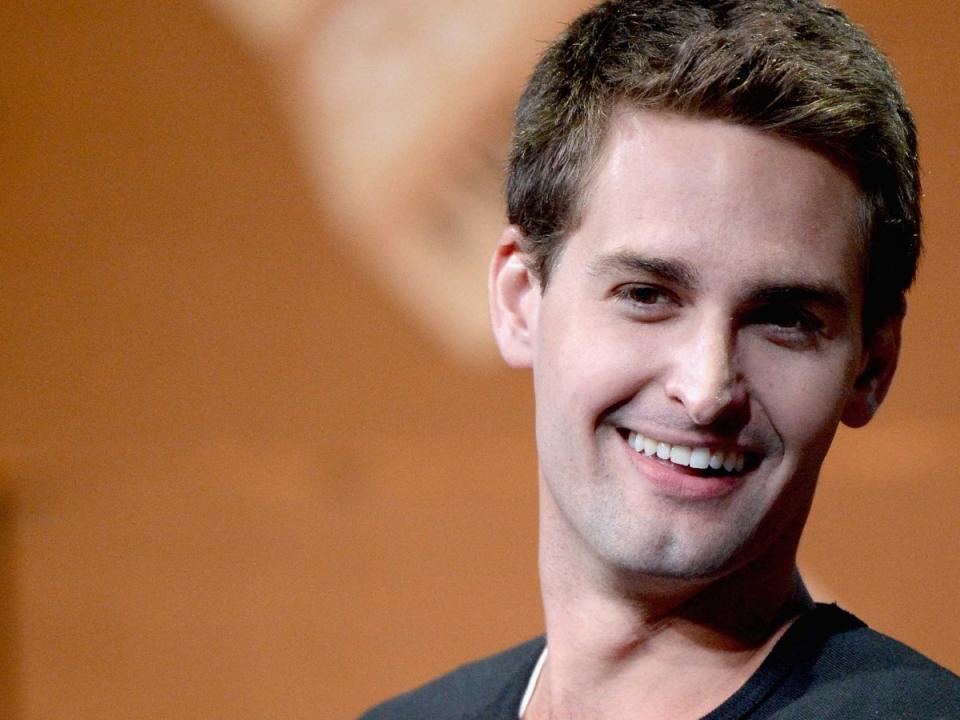 Snapchat CEO Evan Spiegel