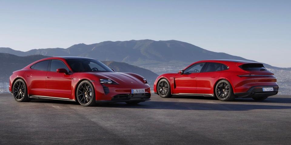 Porsche 2022 Taycan GTS and Taycan GTS Sport Turismo