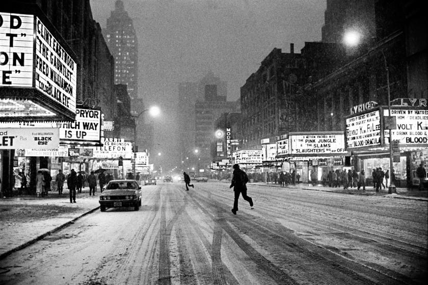 A 1977 Martha Cooper photo of Times Square, New York City, from the documentary "Martha: A Picture Story."