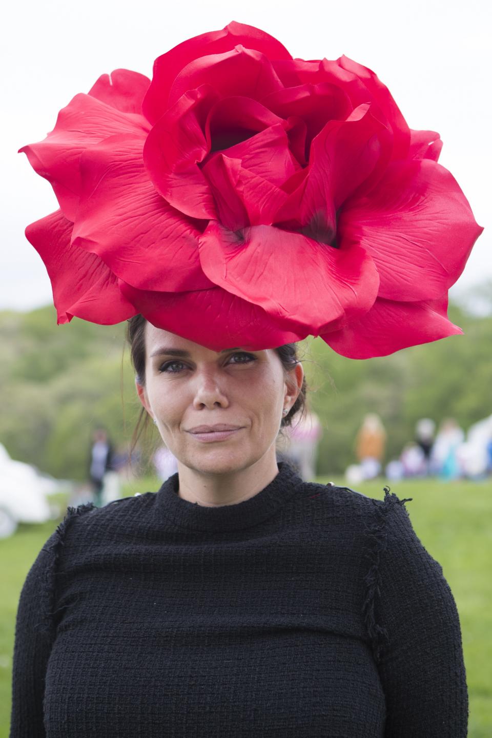 Extravagant hats are a staple at Winterthur's annual Point-to-Point.