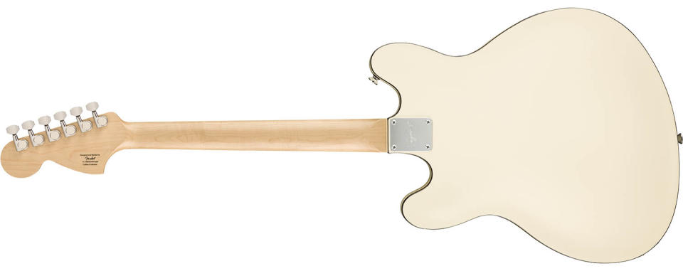 Squier Affinity Series Starcaster Deluxe in Olympic White
